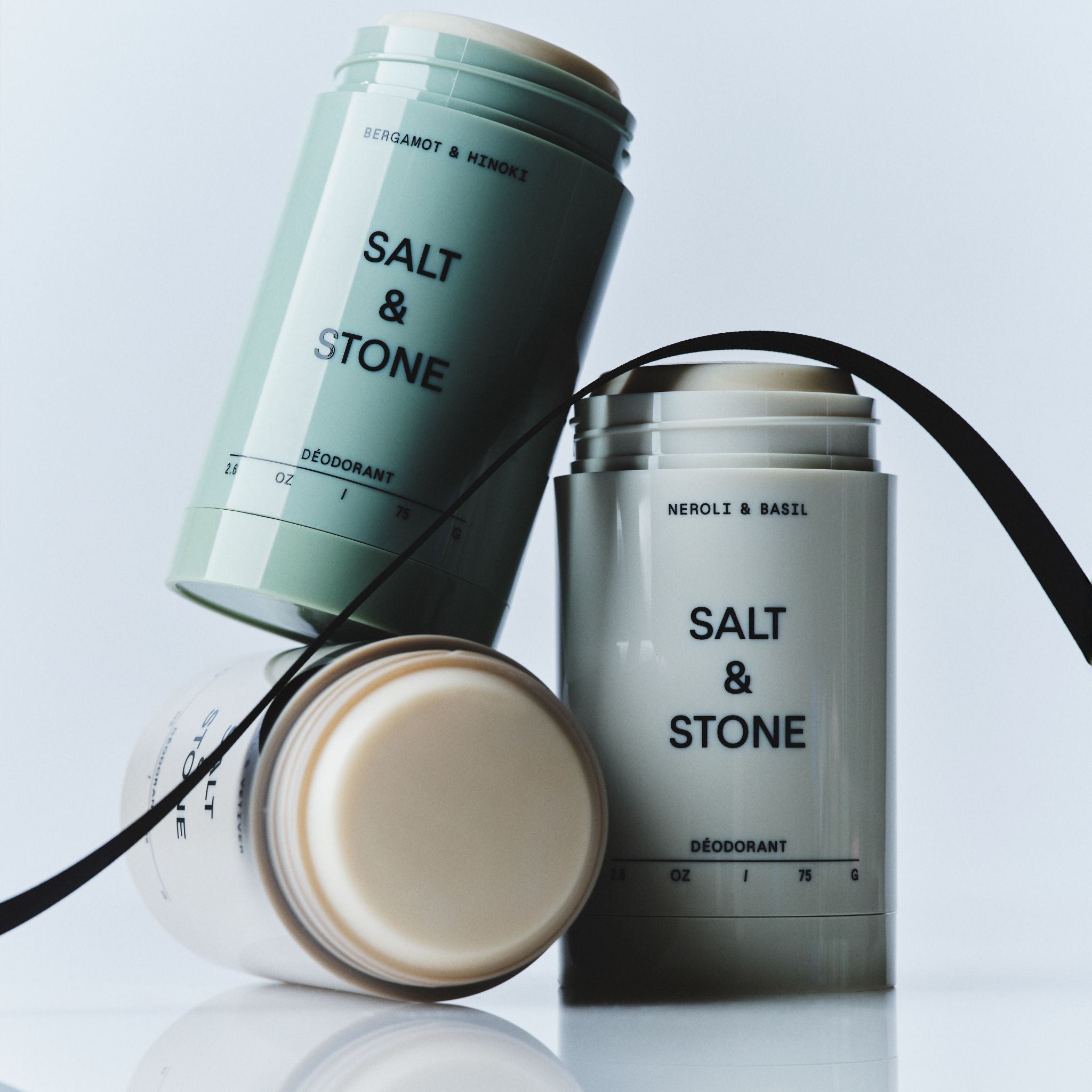 Santal & Vetiver and Bergamot & Hinoki cream DEODORANT DUO