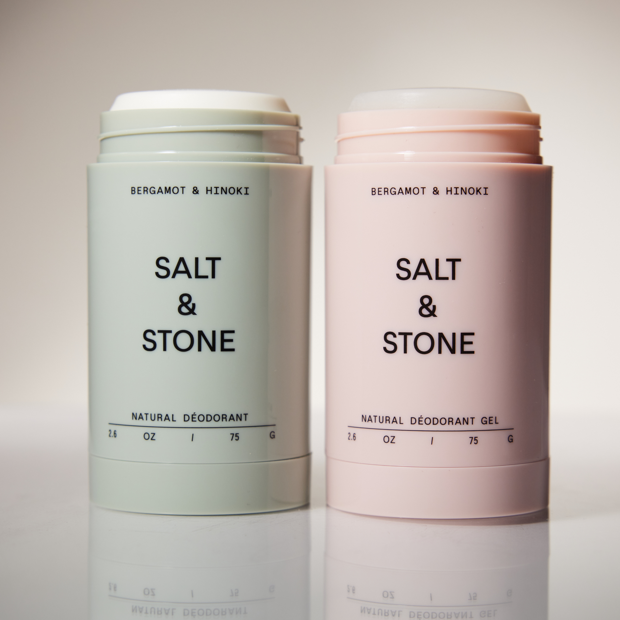 Bergamot & Hinoki cream and gel DEODORANT DUO