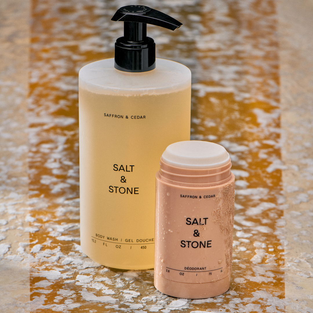 Saffron & Cedar Essentials DUO | Shower gel and deodorant