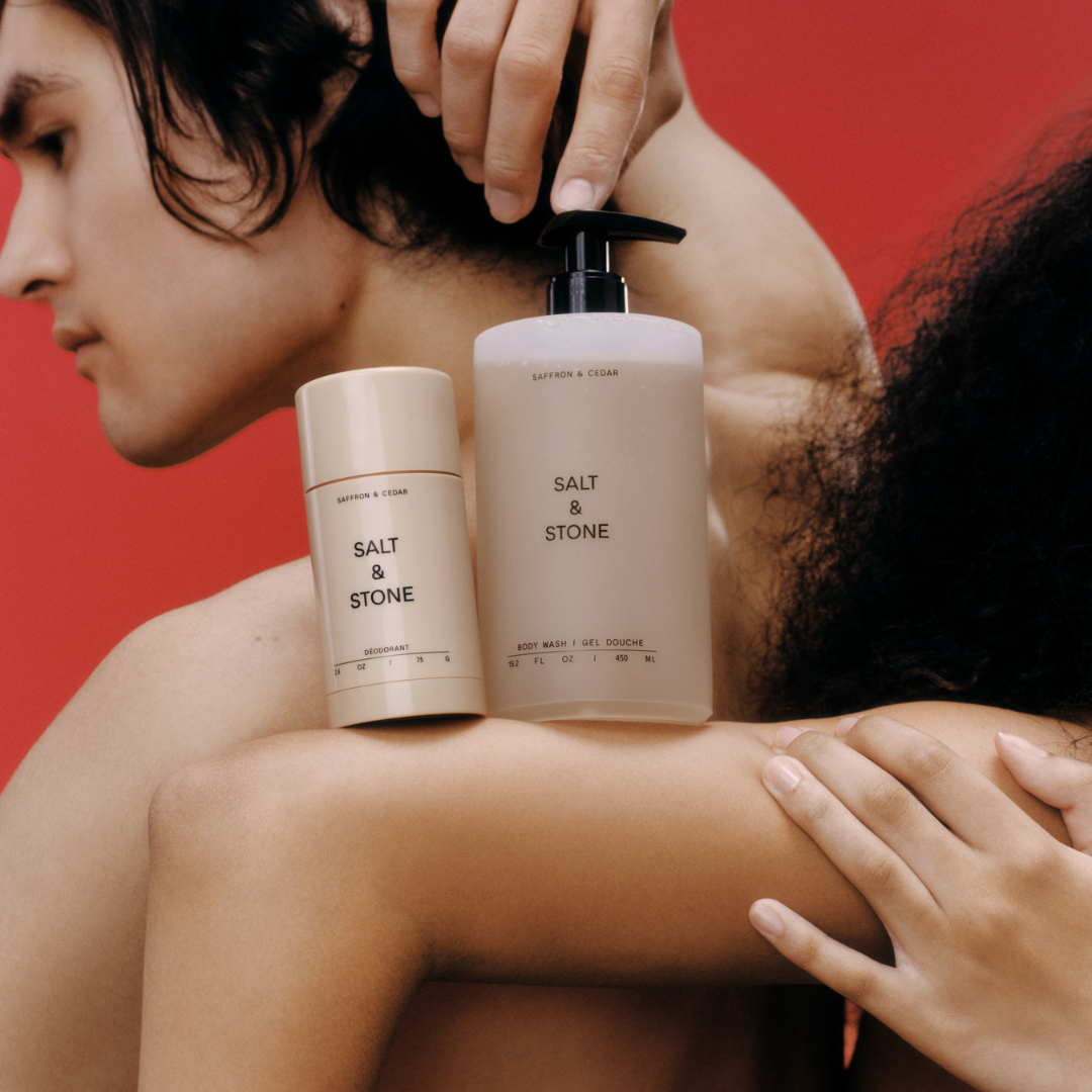 Saffron & Cedar Essentials DUO | Shower gel and deodorant