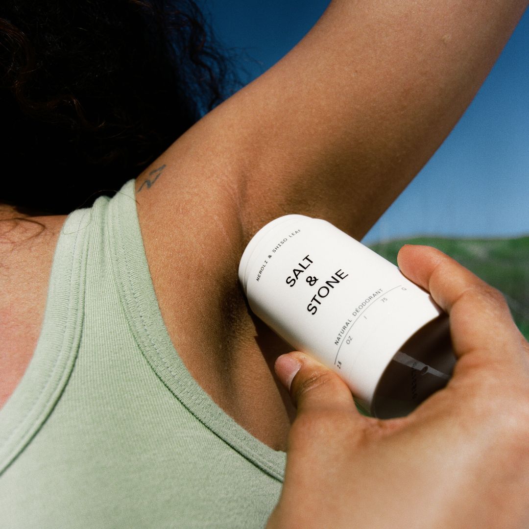 Salt & Stone Neroli & Basil Natural Deodorant - Extra Strength I 75ml