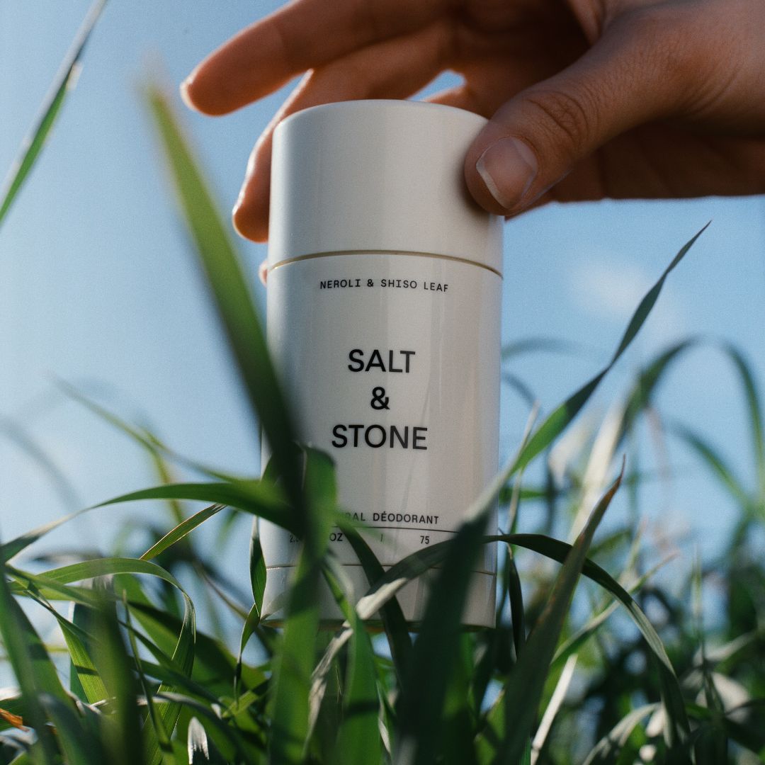 Salt & Stone Neroli & Basil Natural Deodorant - Extra Strength I 75ml