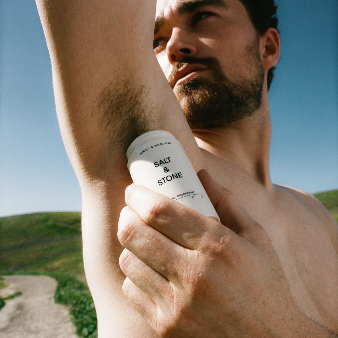 Salt & Stone Neroli & Basil Natural Deodorant - Extra Strength I 75ml