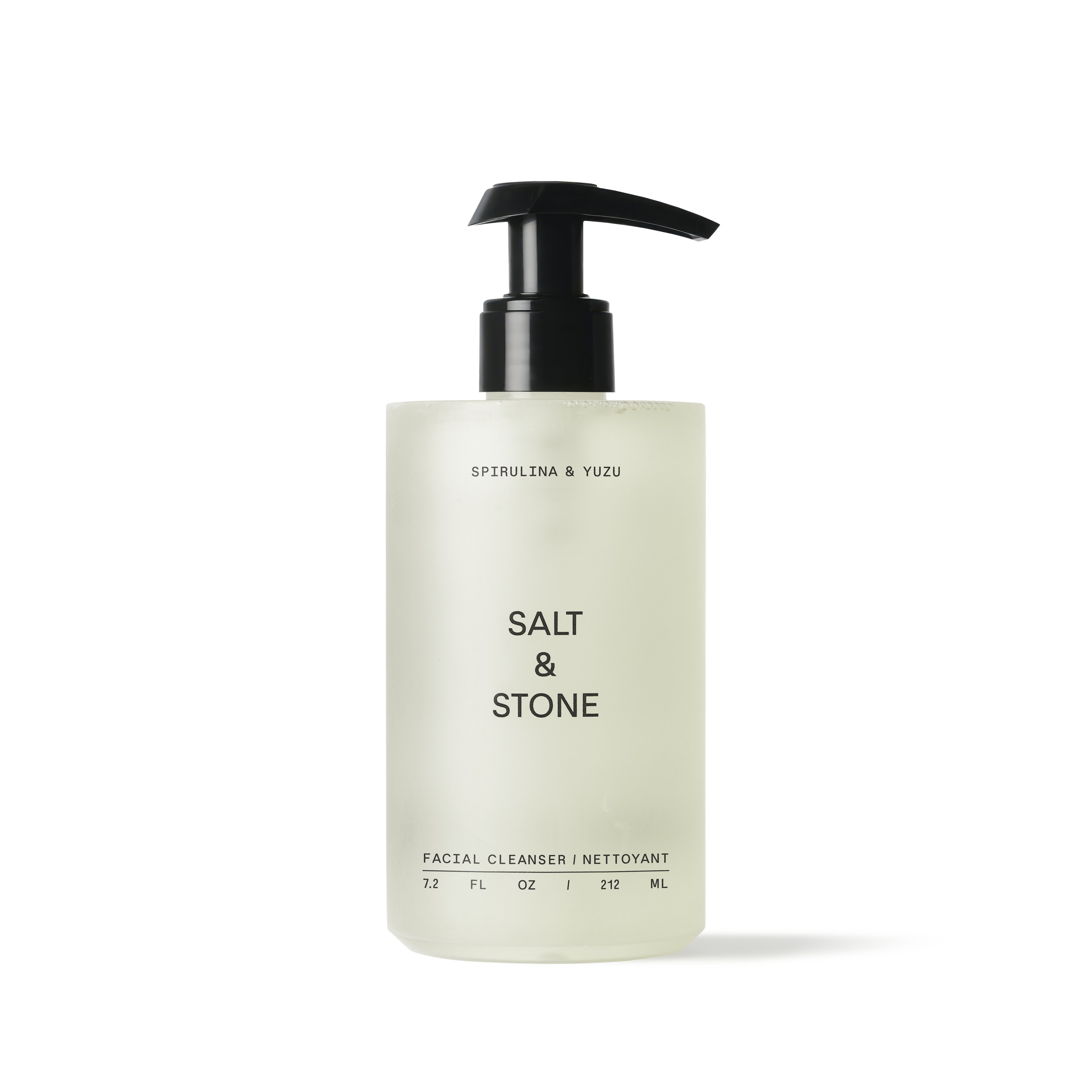 Salt & Stone Spirulina and Yuzu facial cleanser - foam | 212ml