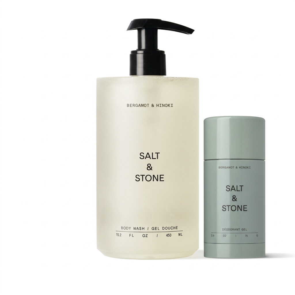 Bergamote & Hinoki Daily Duo - shower gel and deodorant