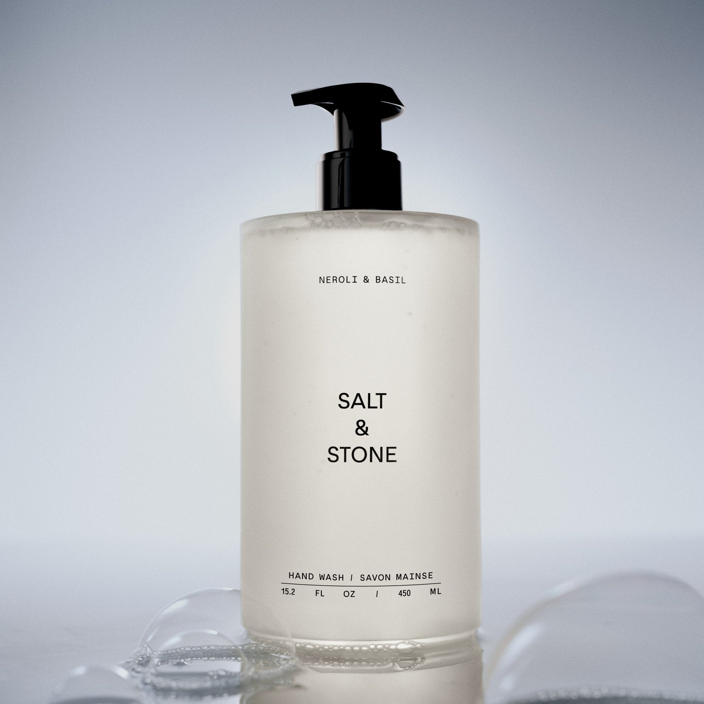 Salt & Stone dušas želeja - Neroli & Basil I 450ml