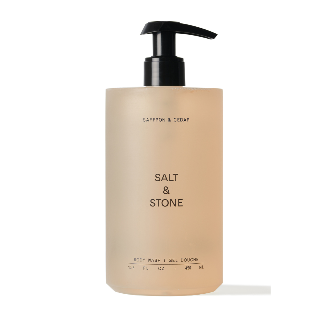Salt & Stone Dušas želeja ar safrānu un ciedrkoku I 450ml