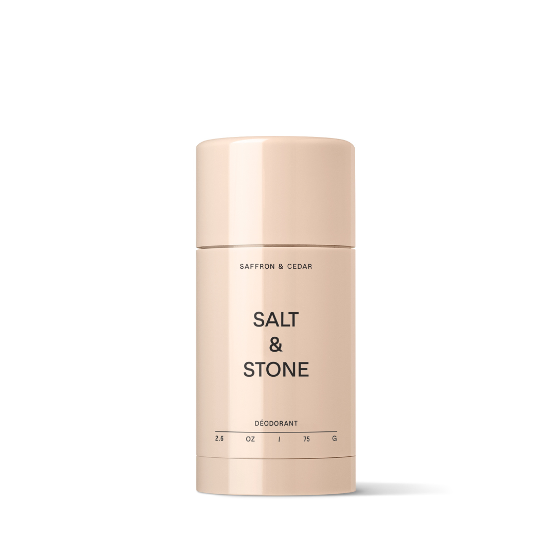 Salt & Stone Saffron & Cedar dabīgs krēmveida dezodorants - 24h aizsardzība I 75ml