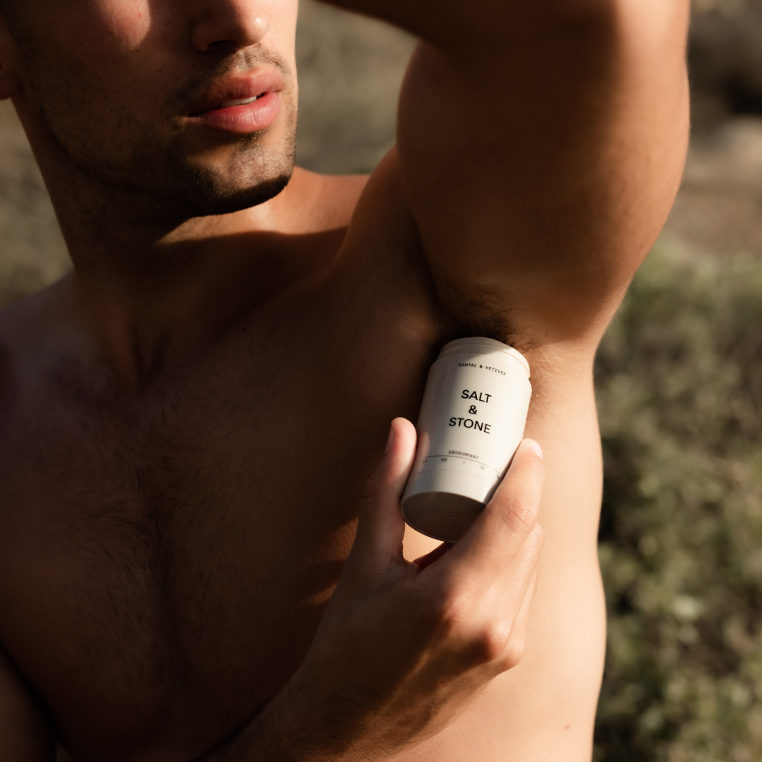 Salt and Stone Santal and Vetiver dezodorants vīrietim