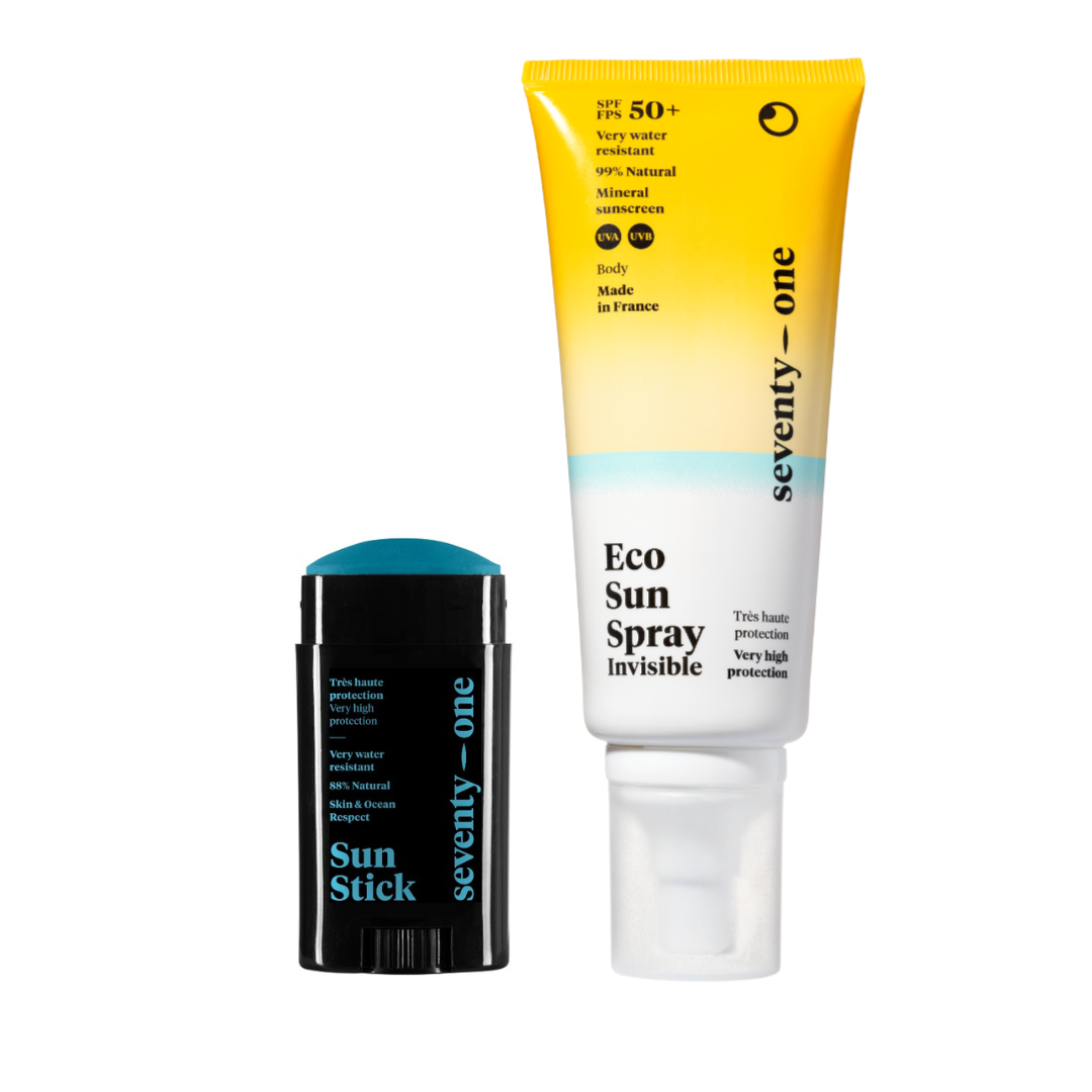 SeventyOne Sun set KIDS | The Ocean Blue SPF50+ and Eco Sun Spray SPF50+