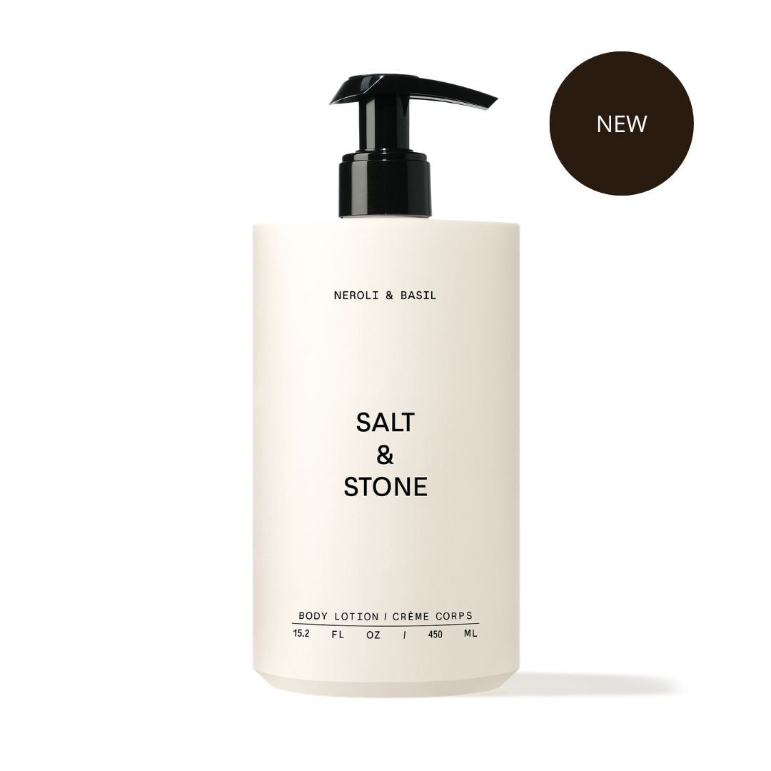 Salt & Stone Body Lotion - Neroli und Basilikum