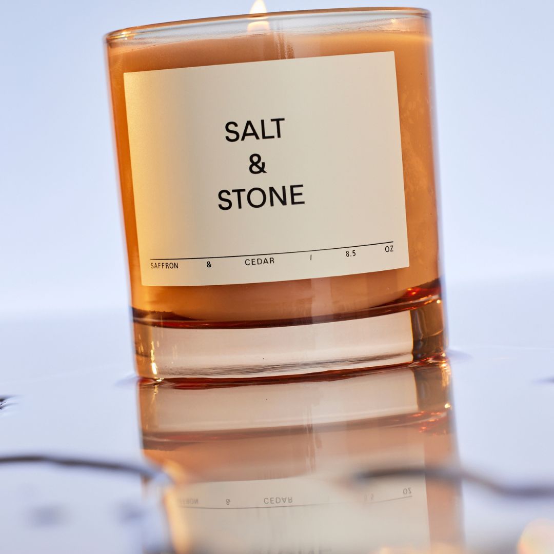 Candle - Safron & Cedar