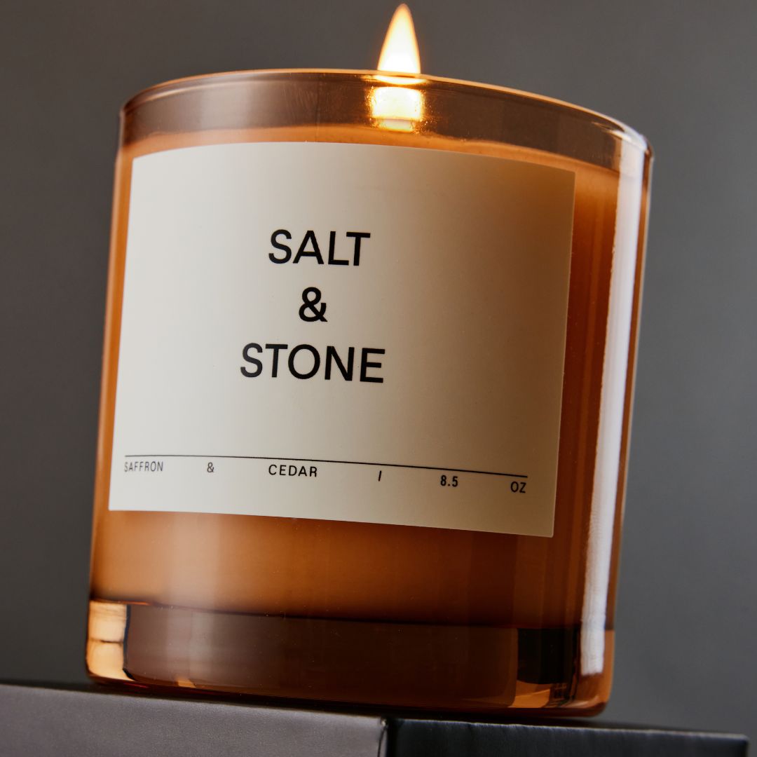 Candle - Safron & Cedar