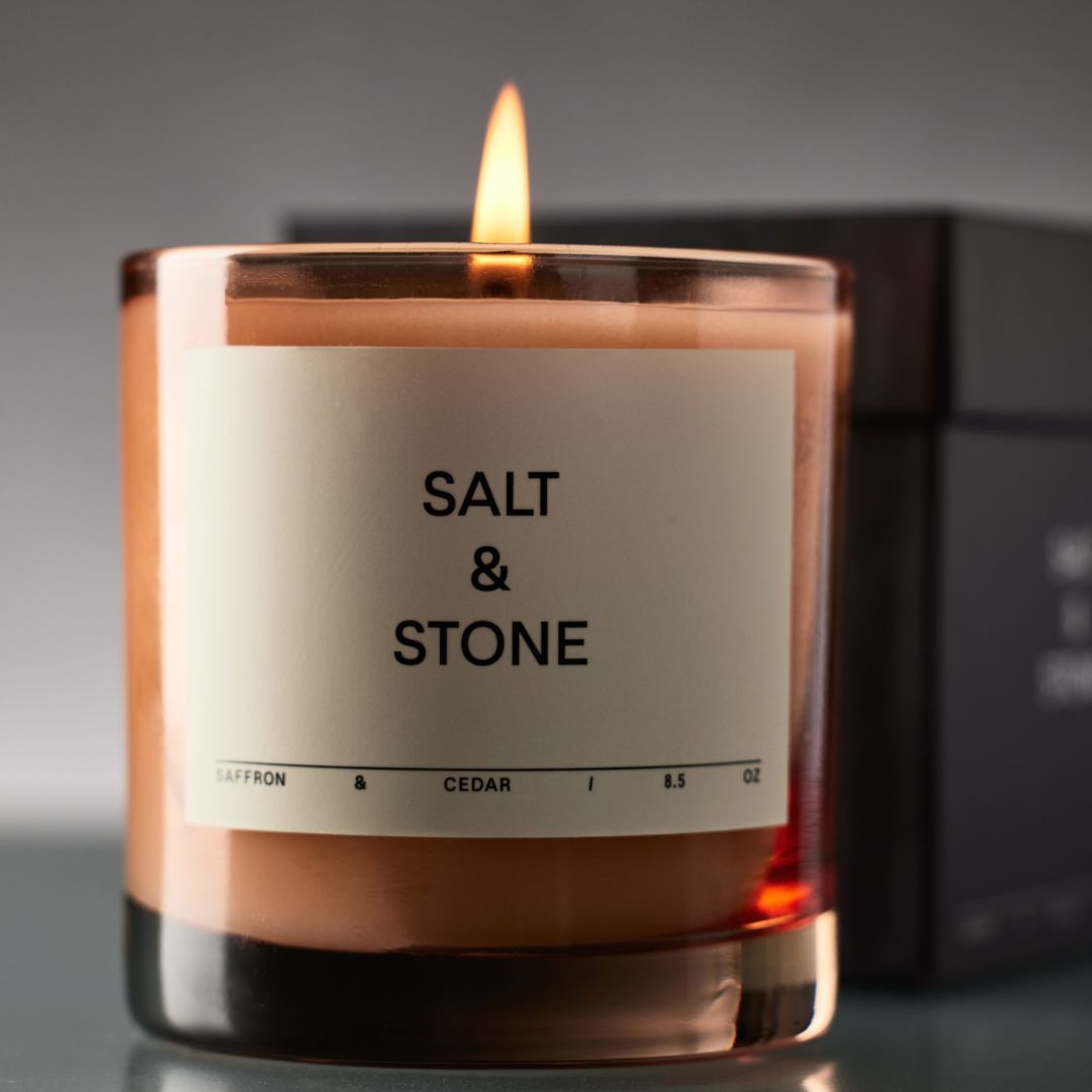 Candle - Safron & Cedar