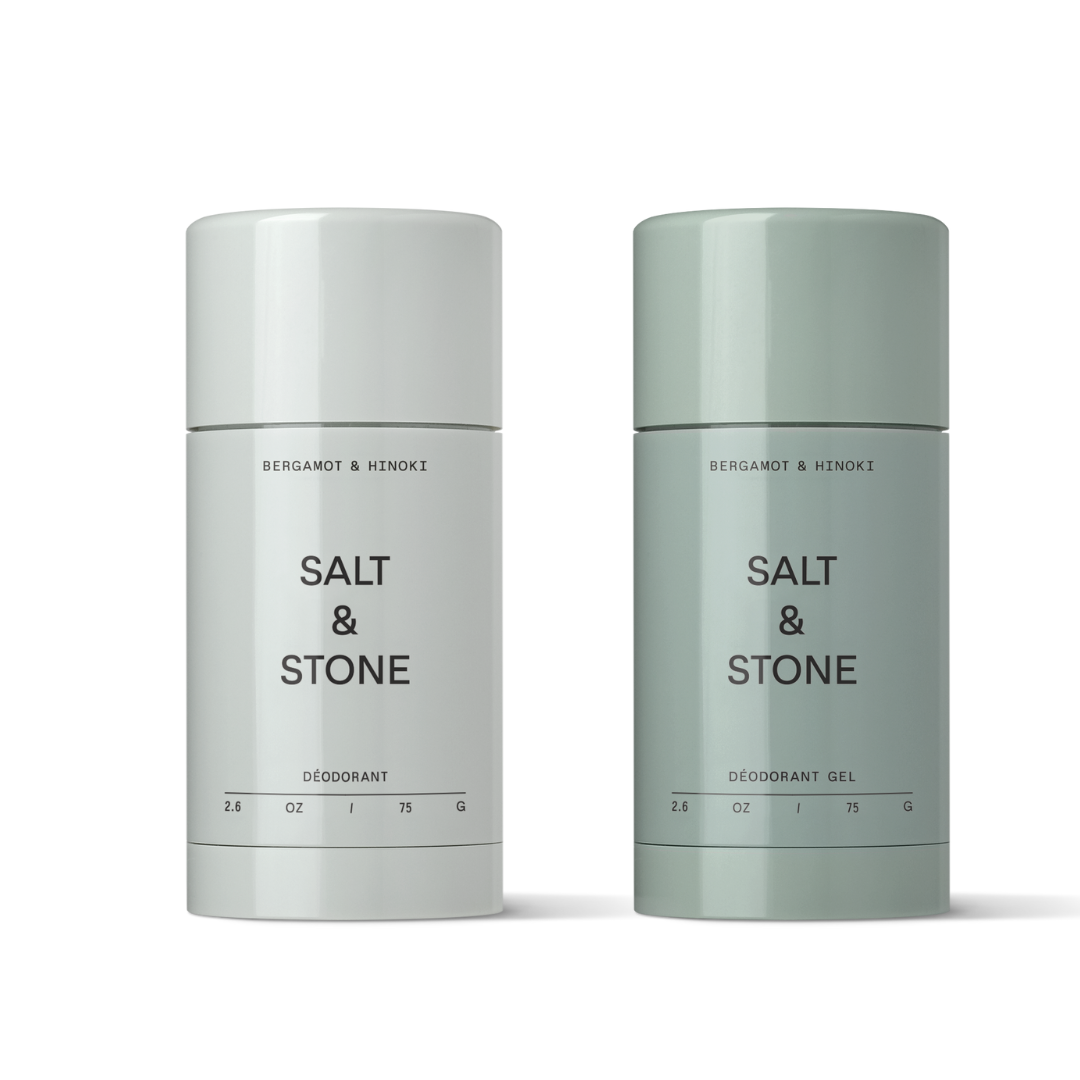 Bergamot & Hinoki cream and gel DEODORANT DUO