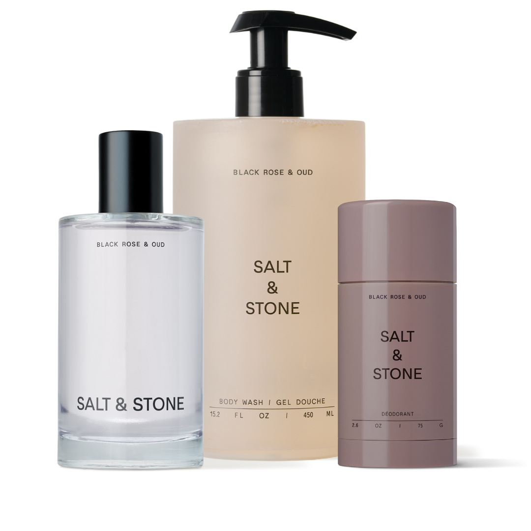 Black Rose & Oud wash, mist and deo