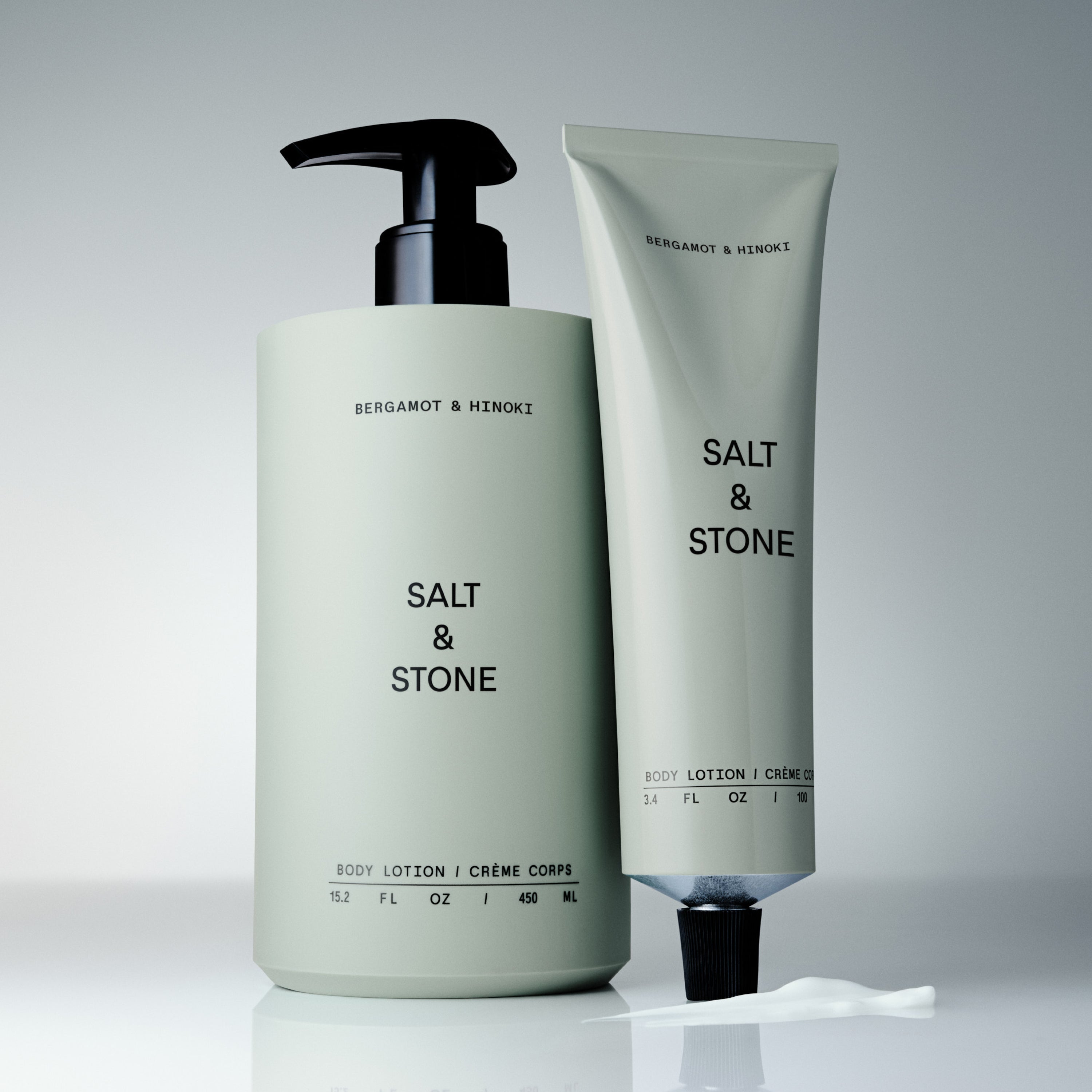 SALT & STONE ķermeņa krēms Bergamote un Hinoki | 100ml 