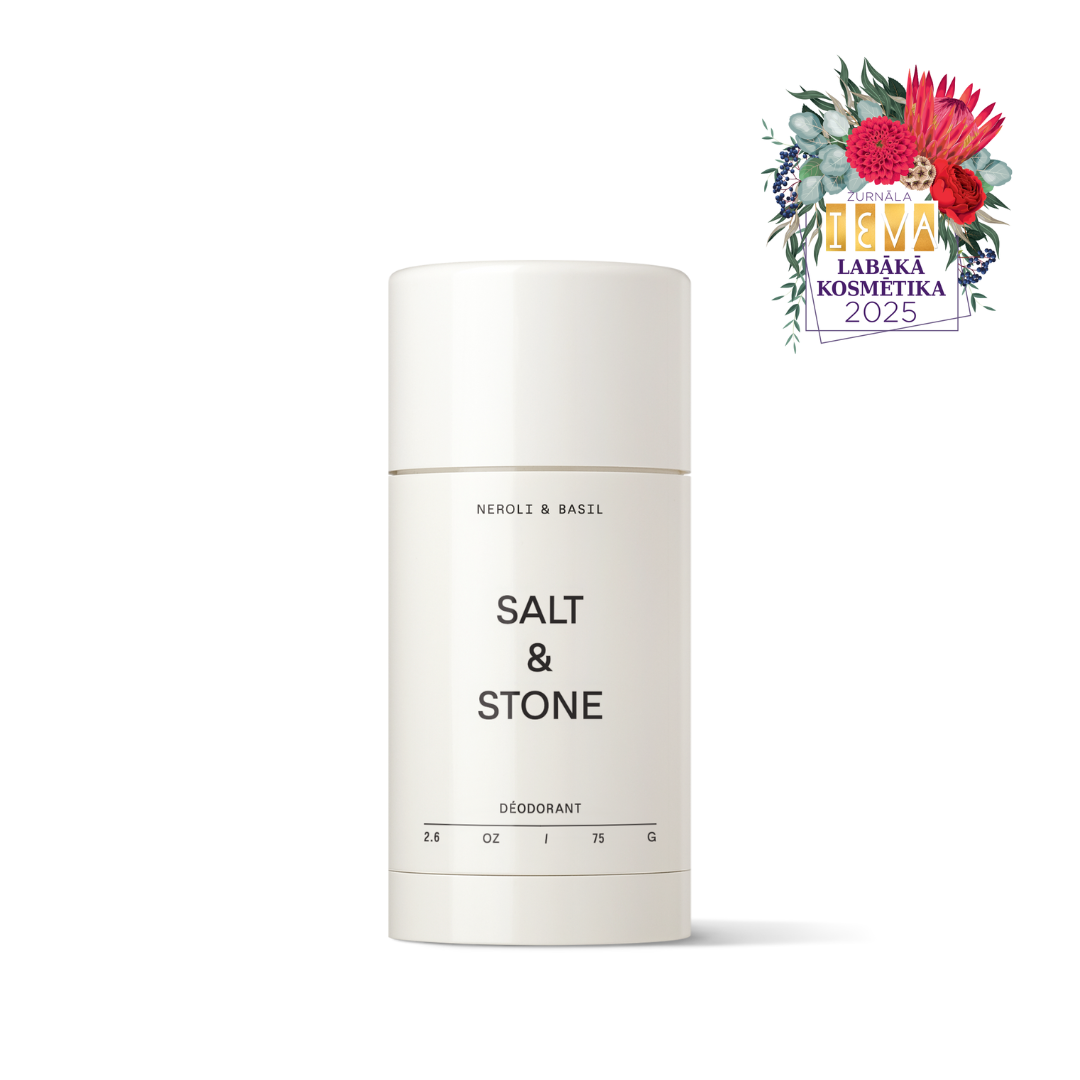 Salt & Stone Neroli & Basil Natural Deodorant - Extra Strength I 75ml