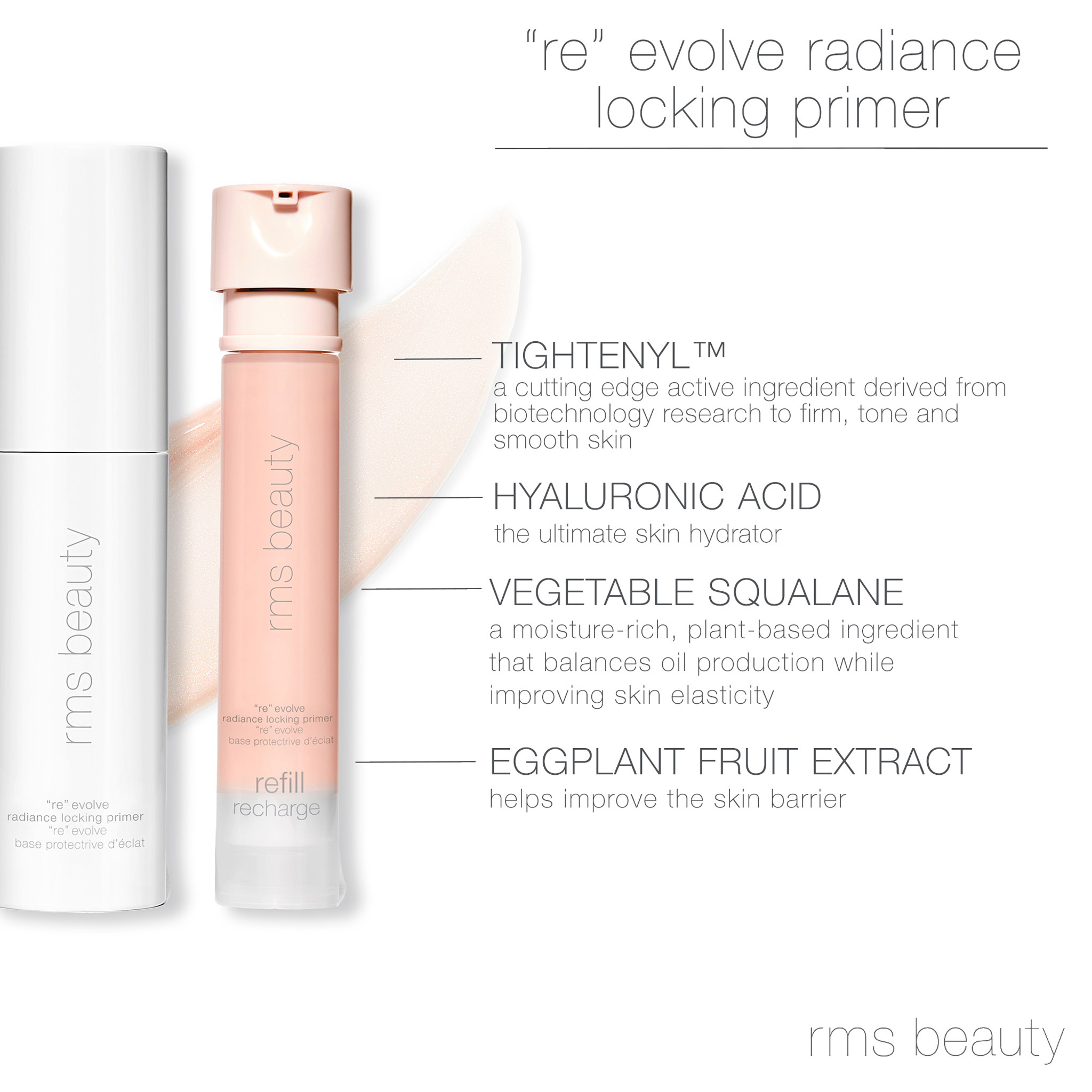 RMS beauty ReEvolve Radiance Locking Primer makeup bāze
