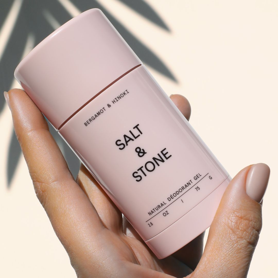 salt and stone deodorant gel bergamot hinoki 